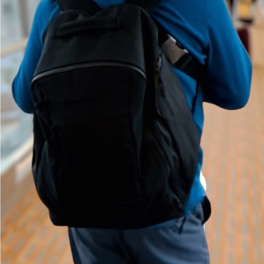 Abercrombie & Fitch Black Minimalist Backpack